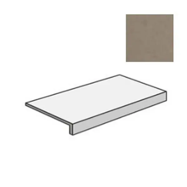 Cerim Ceramiche Easy Life 781383 Caffelatte Matte Gradone 33x120