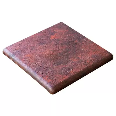 Gres de Aragon Jasper Esquina Rojo 33x33