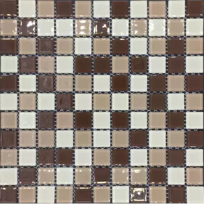 Pixel mosaic Crystal Glass PIX007 30x30