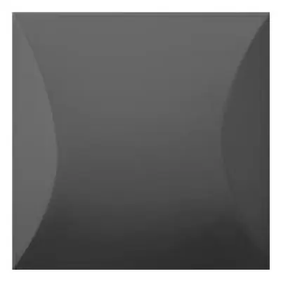 WOW Essential 105106 Wicker Black Matt 12,5x12,5