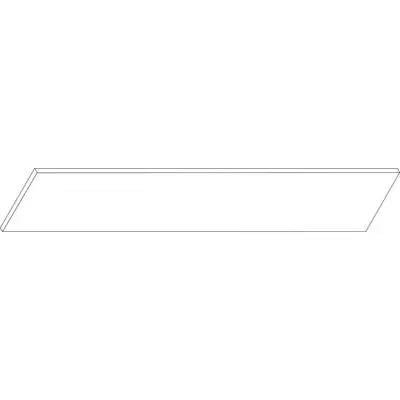 Mutina Rombini BORLIS05 Listello Chiusura Red 8x31,5