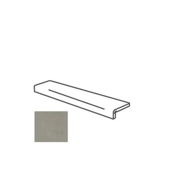 Impronta italgraniti I Cementi FL0495I Elemento L Incollato Taupe 16,5x60