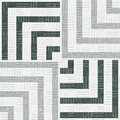Equipe Area15 Concentric Grey 15x15