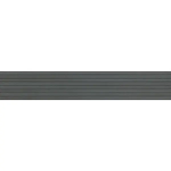 Impronta italgraniti Nuances NU04LT Listello Tratto Nero 20x120