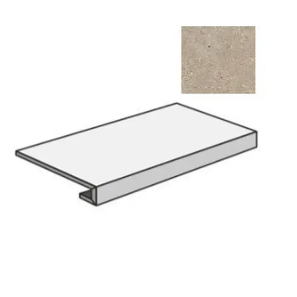 Sant Agostino Duo CSAGRDBS12 Gradone Sand 33x120