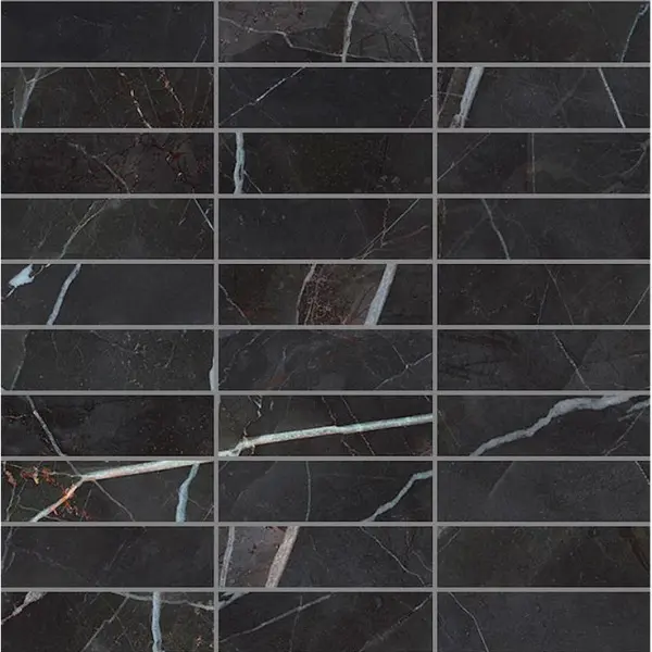 Impronta italgraniti Charm Experience CH03MBL Muretto Calacatta Black Lap 30x30