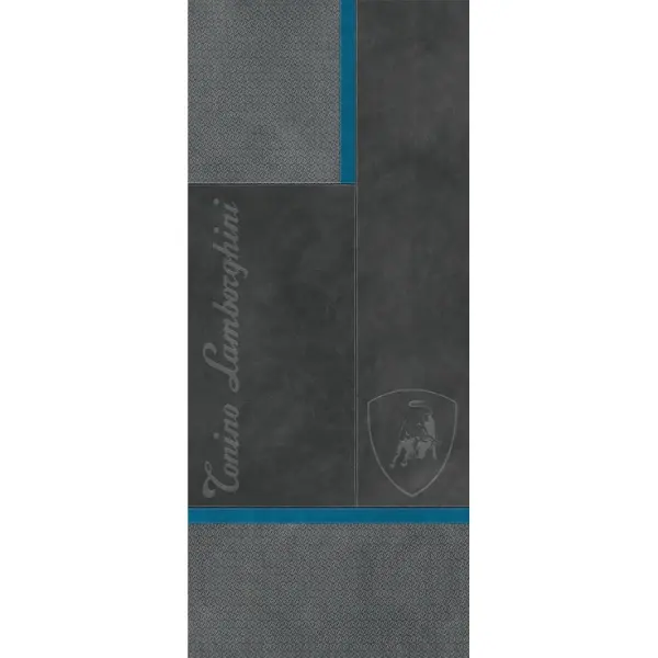 Tonino Lamborghini Korium 167551 Anthracite Blue Square Logo 120x280 - керамическая плитка и керамогранит