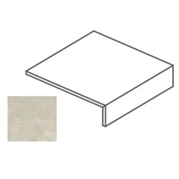Impronta italgraniti Dorset DR03L682A Beige Cross Cut Elemento a L 20mm 60x60