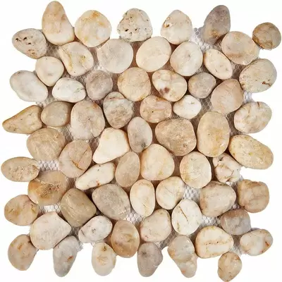 Pixel mosaic Галька PIX265 Bianco Natura 30,5x30,5
