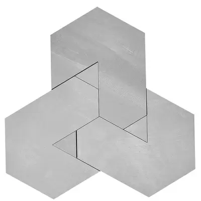 Apavisa Nanoforma 8431940276057 Grey Natural Mosaic Brick 33.47x38.65