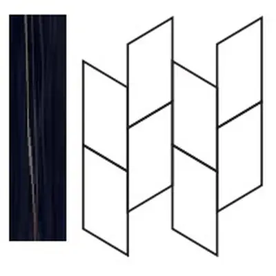 Flaviker PI.SA Supreme Evo 0008867 Twist Noir Laurent Lux 30x30