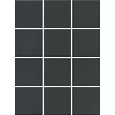 Kerama Marazzi Агуста 1333 Черный Натуральный 30x40 из 12 частей 9.8x9.8