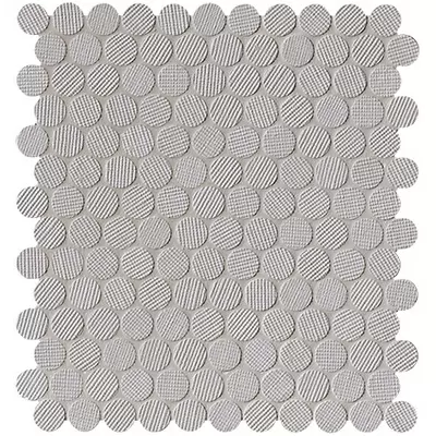 Fap Ceramiche Milano &amp; Wall fNVS Grigio Round Mos. 29.5x32.5