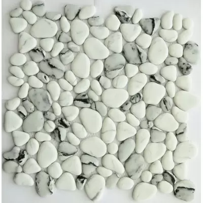 Orro Mosaic Glass Серо Белая 30,5x30,5
