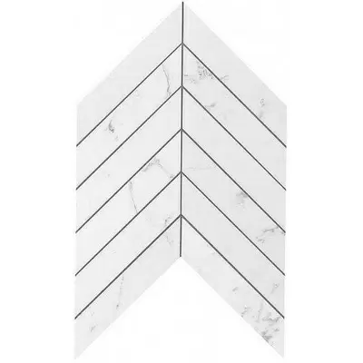 Atlas Concorde Marvel Stone 9SCA Carrara Pure Chevron Wall 30.5x25
