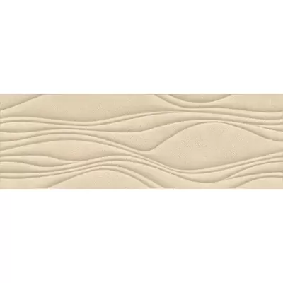 Grupa Paradyz Serene Beige Struktura Rekt 25x75
