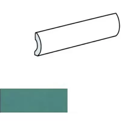 Equipe Village 25667 Pencil Bullnose Teal 3x20