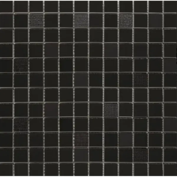 CeDam Lustri Mos Nero lucido 31,5x31,5