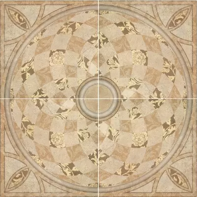 Porcelanite Dos 5000 00050500002013441 Roseton Beige 100x100