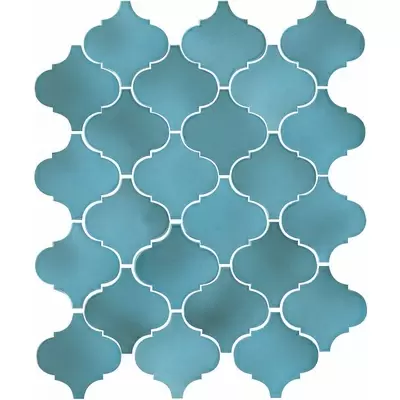 Kerama Marazzi Арабески майолика 65005 голубой 26x30