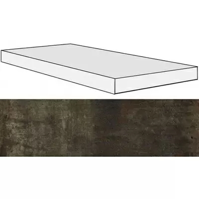 Rex Ceramiche Matieres 755971 Barriq Gradino DX 120x33