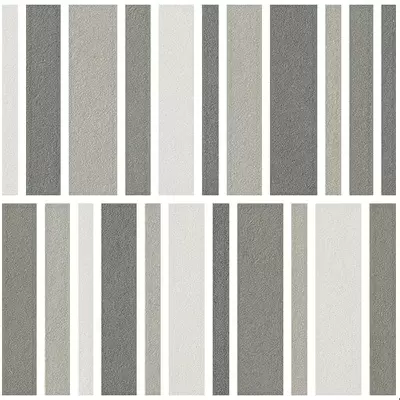 Impronta italgraniti Nuances NU00MLF3 Mosaico Listelli Mix Freddo 3 Strideup 30x30