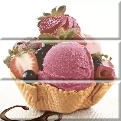 Absolut Keramika Monocolor 0001188 Composicion Ice Cream 30x30