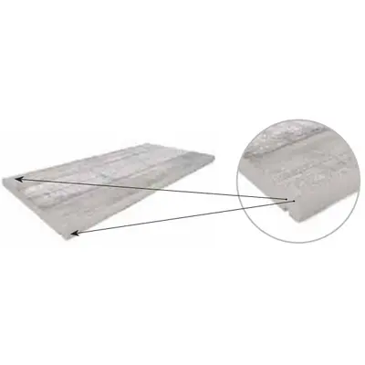 Rex Ceramiche Pezzi Speciali 759184 Gradino Toro Re 20mm Con Gocciolatoio 40x120