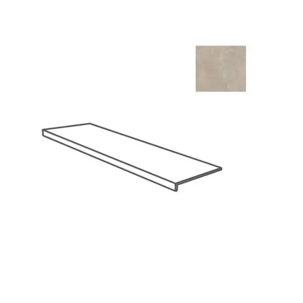 Impronta italgraniti Calcis CL04GT2 Gradone con Toro Corda 33x120 - керамическая плитка и керамогранит