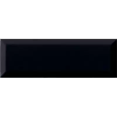 Monopole Ceramica Fresh Negro Brillo Bisel 10x30