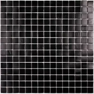 Bonaparte Мозаика стеклянная Simple Black (на бумаге) 32.7x32.7
