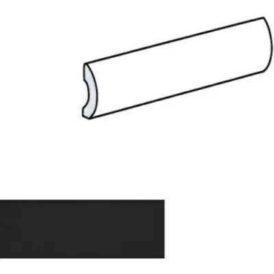 Equipe Village 25681 Pencil Bullnose Black 3x20