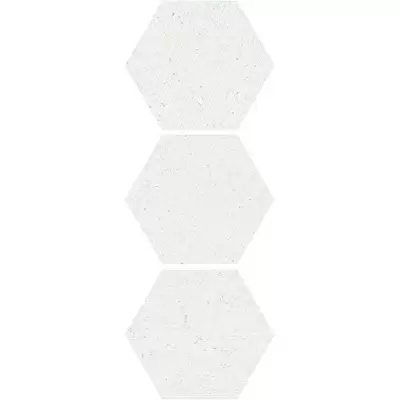 Apavisa Nanoconcept 8431940359828 White Mix Hexagon 25x29