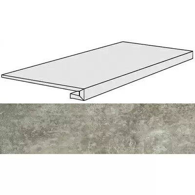 Rex Ceramiche Matieres 755963 Nuage Gradino 120x33