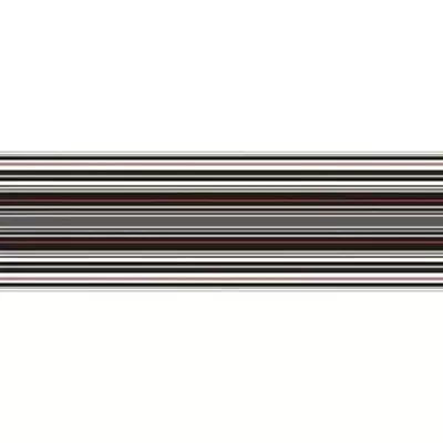Absolut Keramika Aure Red White Decor Lines Red 15x45