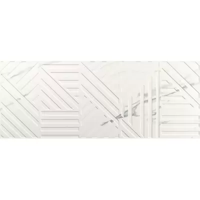 Click ceramica Akros Cross White 35x90