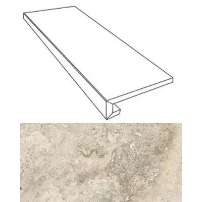 Gardenia Orchidea Esedra 2.0 76080 Gradone Crema 32x80
