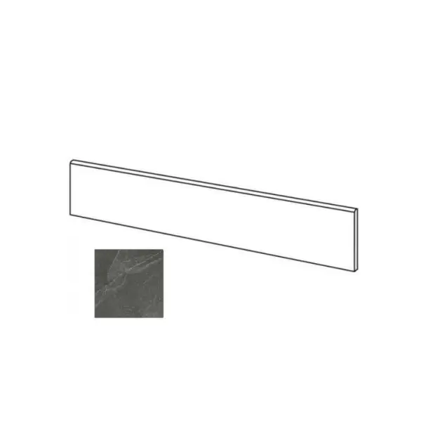 Impronta italgraniti Shale SL0476 Battiscopa Ash 7x60