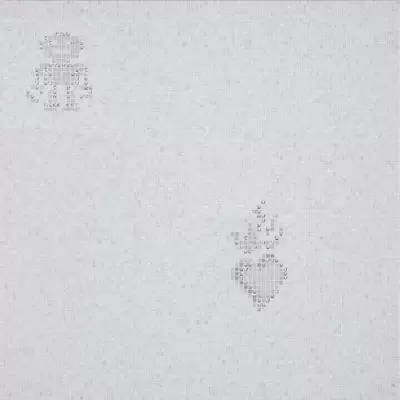 Bisazza The Crystal Collection 06001462VL Hearts And Robots White 0.97x0.97