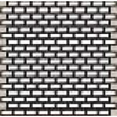 Rex Ceramiche Matieres 755991 Mou 1.5x3 Mosaico 30x30