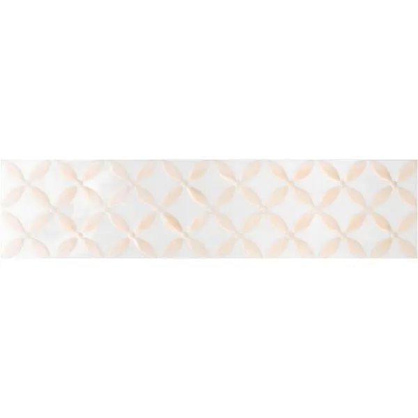 Quintessenza Ceramiche Genesi26 Bianco. Lucido Deco 1 6,5x26,6