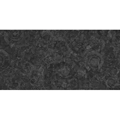 Versace Meteorite 47370 Megabarocco Nero Lappato 60x120