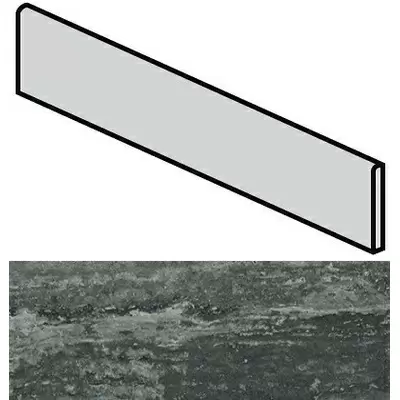 Rex Ceramiche I Travertini di Rex 748319 Black BS Matte 60x4.6