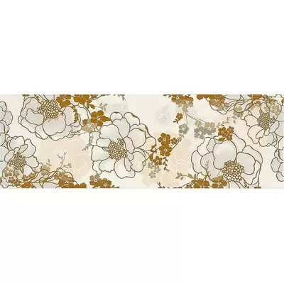 Supergres Ceramiche Petali PFDE Fresia Dec Dore 25x75