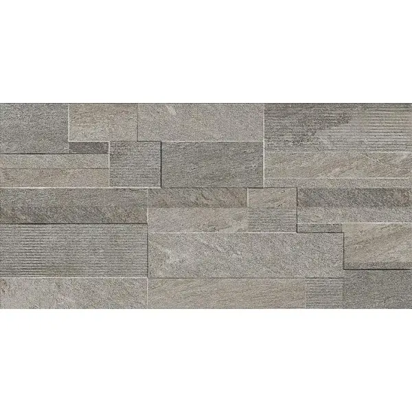 Century Stonerock 119501 Rock Ash Strutturato Ret 30x60