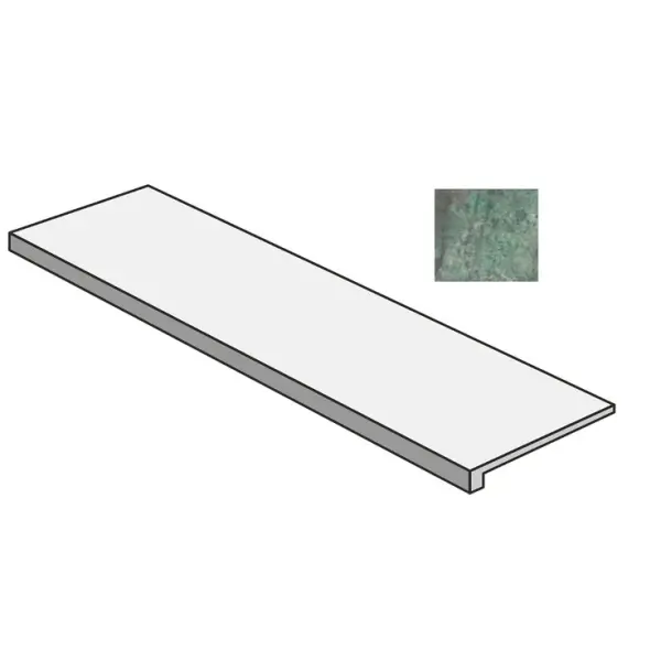 Impronta italgraniti Charm Experience CH05GT2 Amazzonite Gradone Toro 33x120