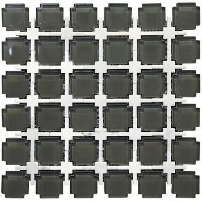 Skalini Malaga MLG-2 Черно Белая 30,5x30,5