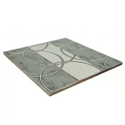 Petra Antiqua Acqueforti tiles Optical 9 Argento Biancone 30.5x30.5