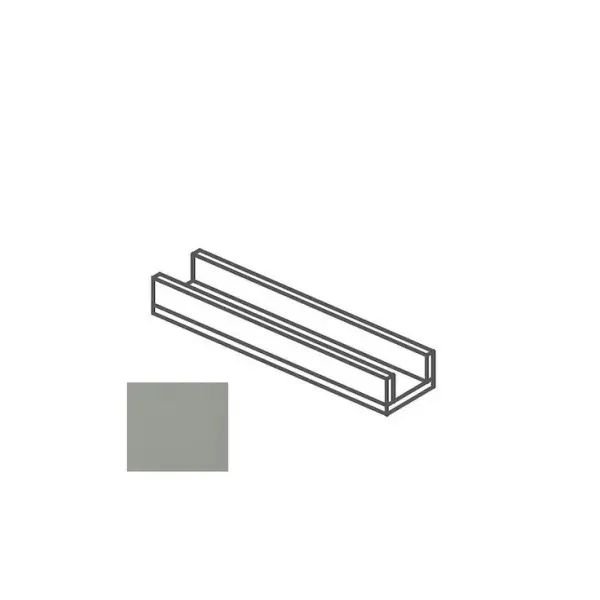 Impronta italgraniti Nuances NU02CA6 Canalina Grigio 14x60x8