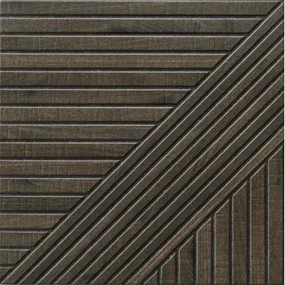 Realonda Tangram Wood Walnut 44x44 - керамическая плитка и керамогранит